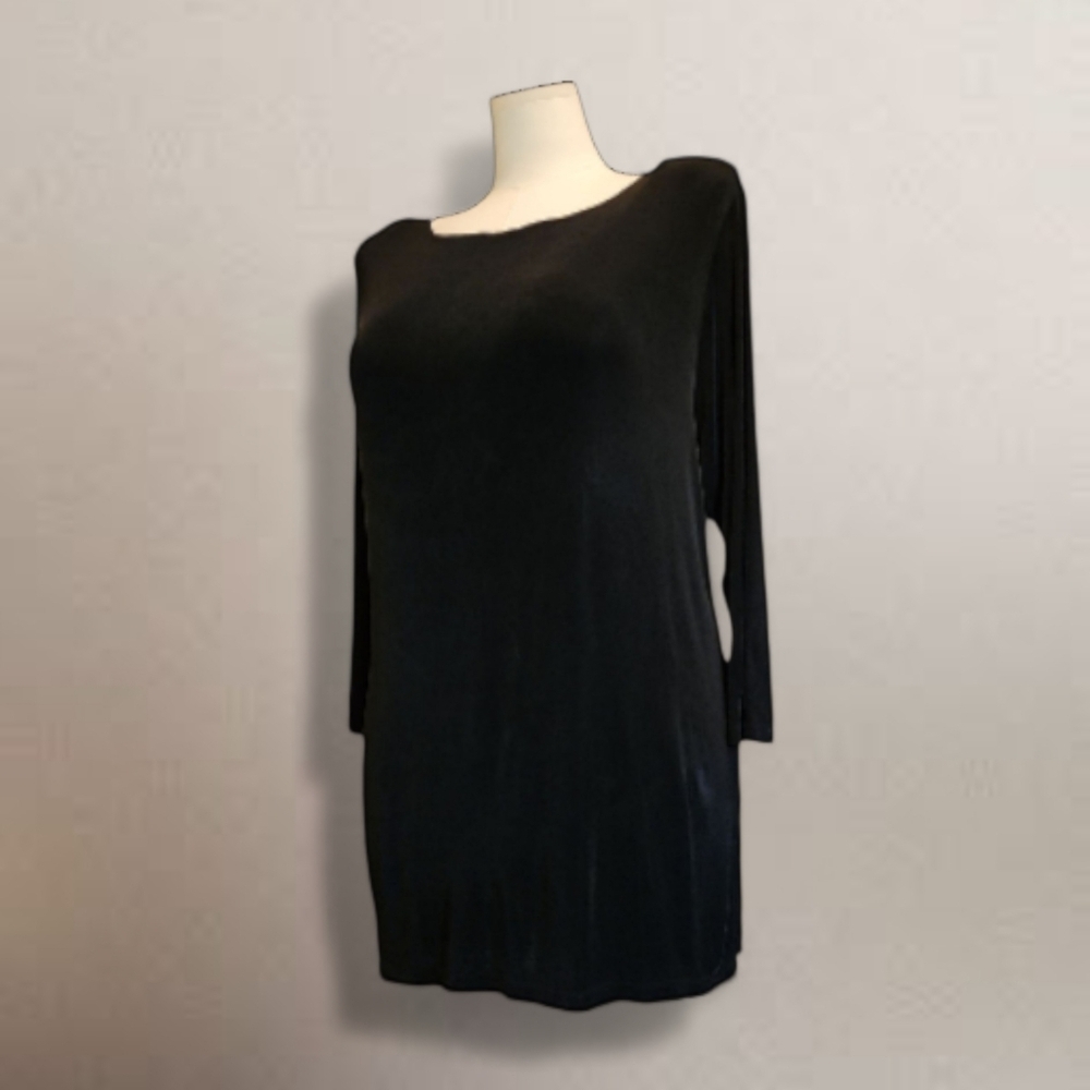 Elegant Black Citiknit Women's Top